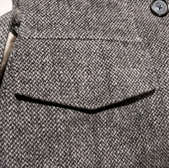 Lucky Brand Wool Blend Belted Trench Coat - Picture 6 of 12